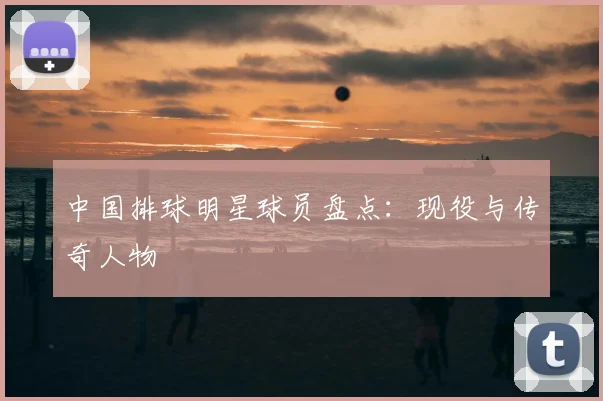 中国排球明星球员盘点：现役与传奇人物